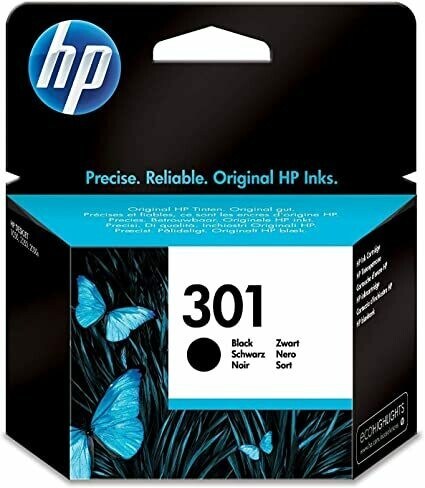 CARTUCHO TINTA HP 301 NEGRO