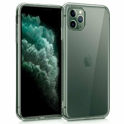 FUNDA COOL IPHONE 11 PRO MAX SILICONA TRANSPARENTE