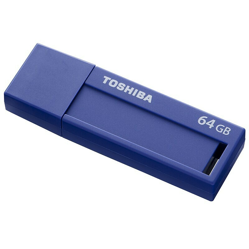 pronunciación Flexible para donar MEMORIA USB TOSHIBA 64GB THN-U302 AZUL