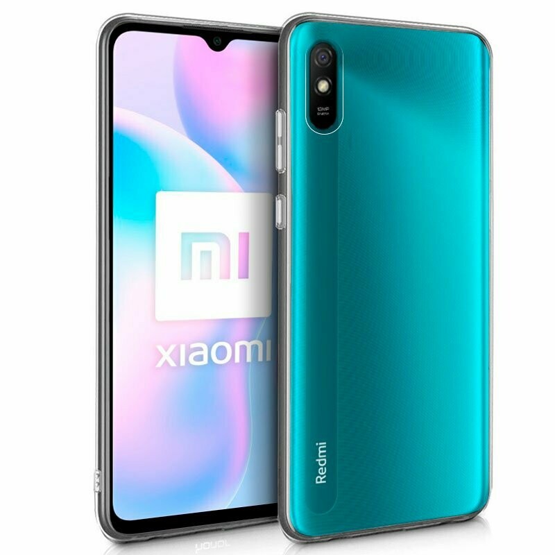 FUNDA COOL XIAOMI REDMI 9A SILICONA TRANSPARENTE