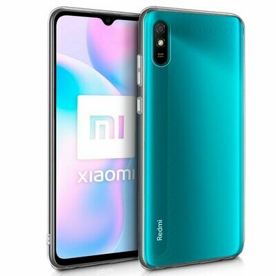 FUNDA COOL XIAOMI REDMI 9A SILICONA TRANSPARENTE