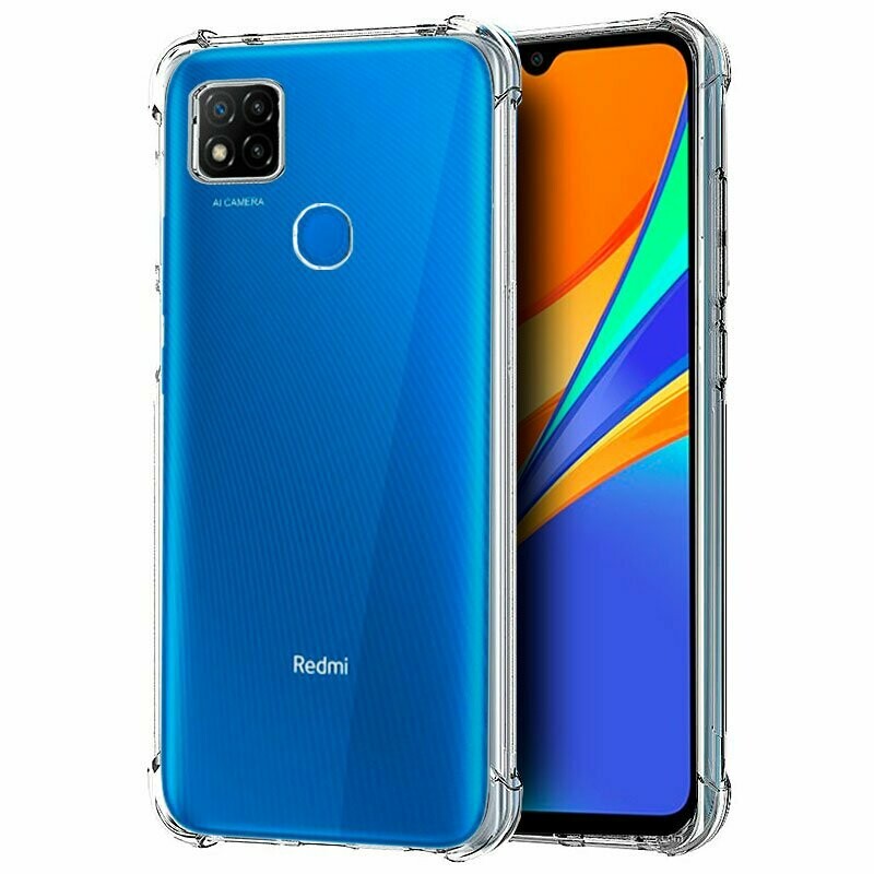 FUNDA COOL ANTISHOCK XIAOMI REDMI 9C TRANSPARENTE