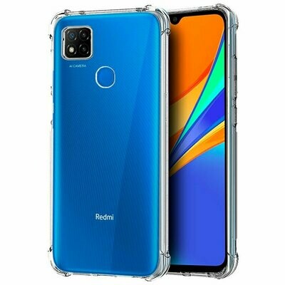 FUNDA COOL ANTISHOCK XIAOMI REDMI 9C TRANSPARENTE