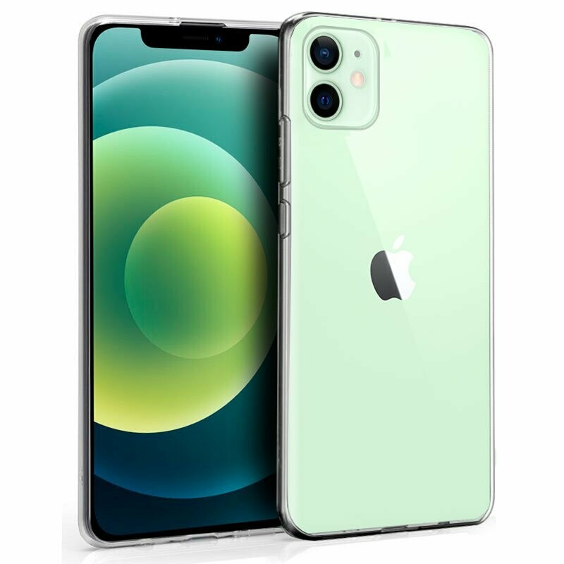 FUNDA COOL IPHONE 12/12 PRO SILICONA TRANSPARENTE