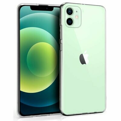 FUNDA COOL IPHONE 12/12 PRO SILICONA TRANSPARENTE