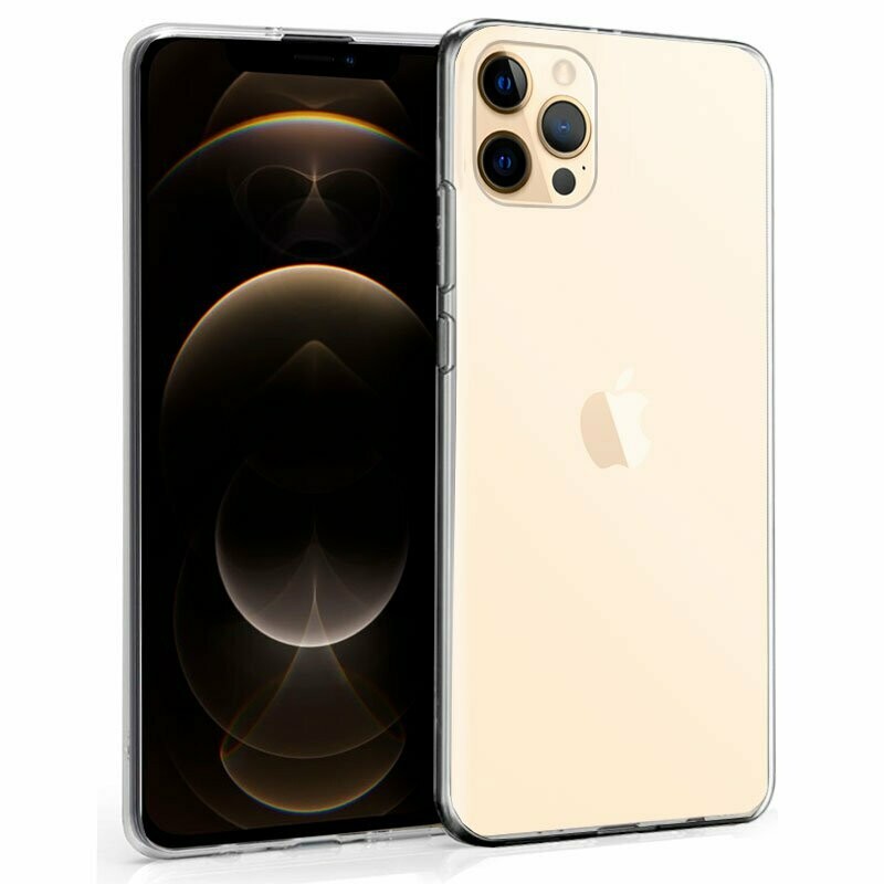 FUNDA COOL IPHONE 12 PRO MAX SILICONA TRANSPARENTE