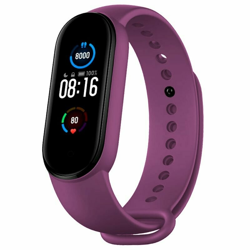 CORREA COOL XIAOMI MI BAND 5 SILICONA ROSA