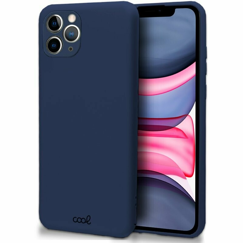 FUNDA COOL IPHONE 11 PRO SILICONA AZUL