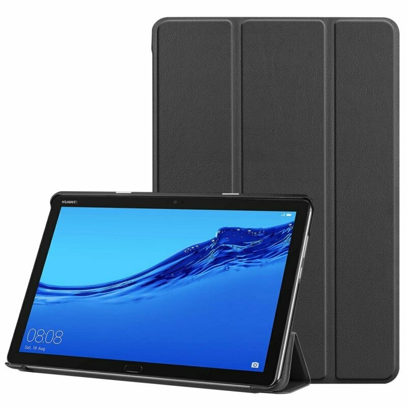 FUNDA COOL HUAWEI MEDIAPAD M5 LITE POLIPIEL NEGRO