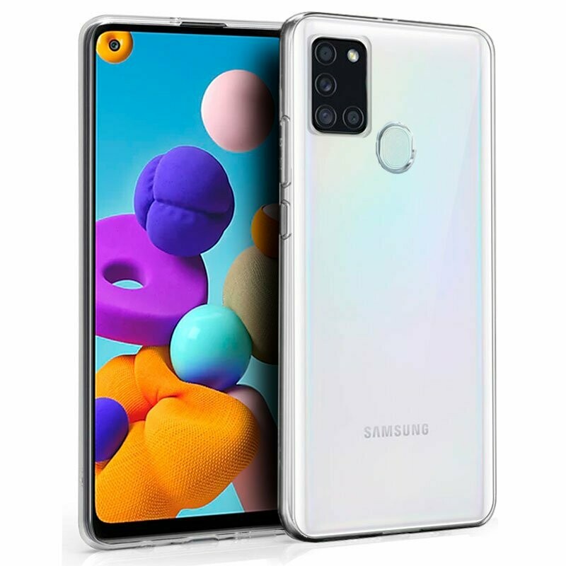 FUNDA COOL SAMSUNG GALAXY A21S SILICONA TRANSPARENTE