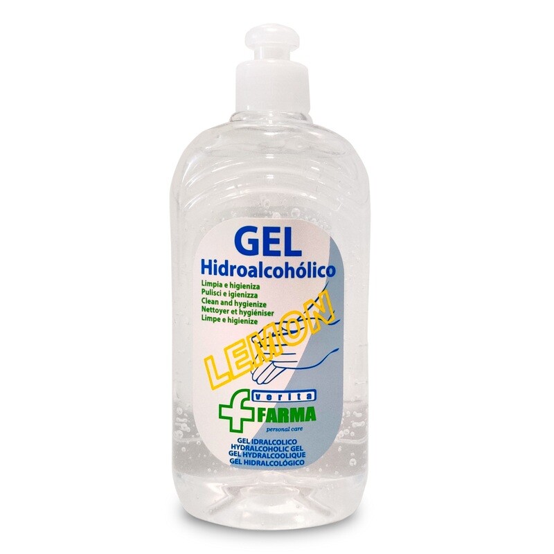 GEL HIDROALCOHOLICO VERITA FARMA 500ML