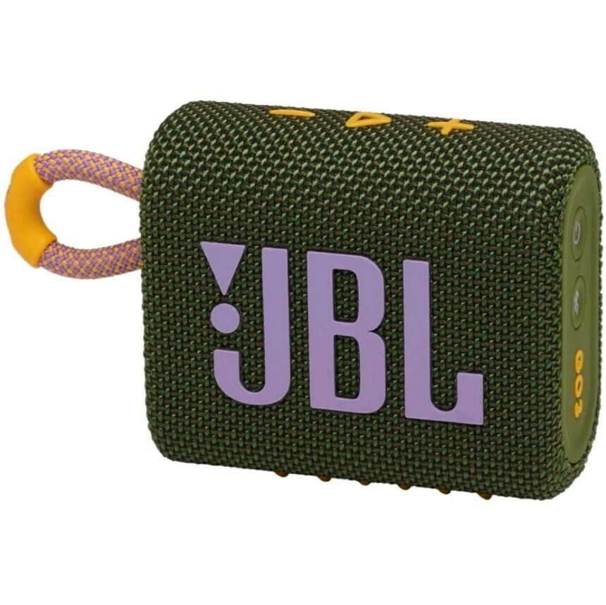 ALTAVOZ PORTATIL BLUETOOTH JBL GO3 VERDE