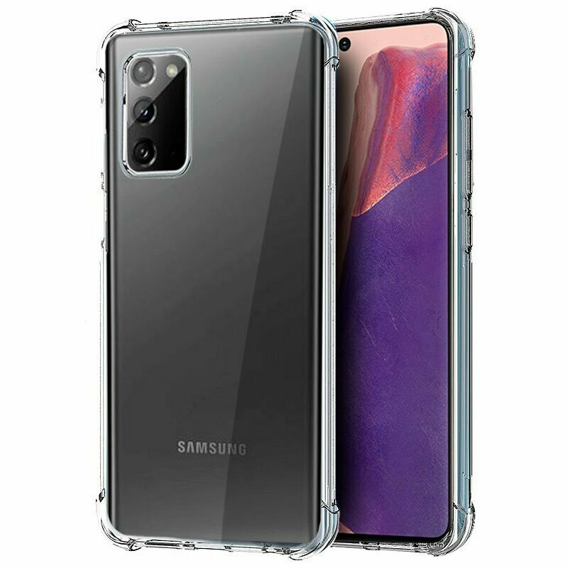 FUNDA JC ANTISHOCK SAMSUNG GALAXY NOTE 20 TRANSPARENTE