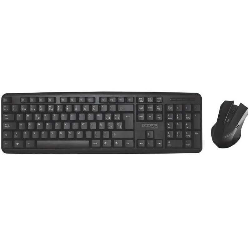 PACK TECLADO RATON APPROX MX230 USB NEGRO