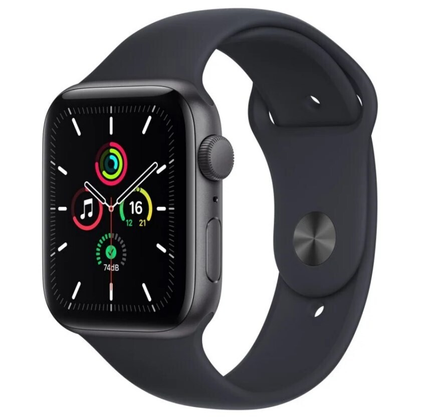 APPLE WATCH SERIES SE GPS 44MM GREY SPORT BAND