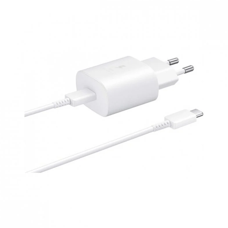 CARGADOR ORIGINAL SAMSUNG EP-TA800 BLANCO 25W