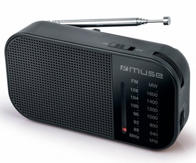 RADIO MUSE M-025 NEGRO