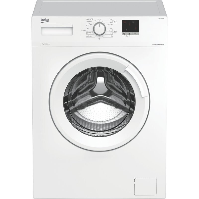 LAVADORA BEKO WTE7611BWR 7KG BLANCO