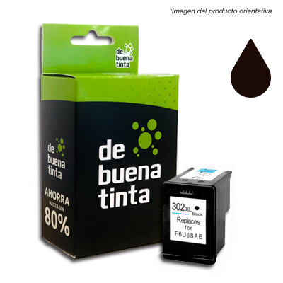 Cartucho Alternativo al HP Nº302XL Negro 21 ml IFH302N