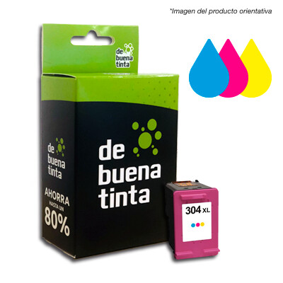 Cartucho Alternativo al HP Nº304XL Tricolor 18 ml IFH304C
