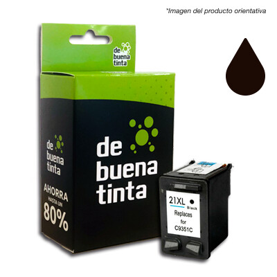 Cartucho Alternativo al HP Nº21 XL Negro 22 ml IFH21