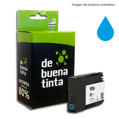 Cartucho Alternativo al Nº953 XL / 957 XL Cyan IFH953C Cartucho Alternativo al Nº953 XL / 957 XL Cyan IFH953C