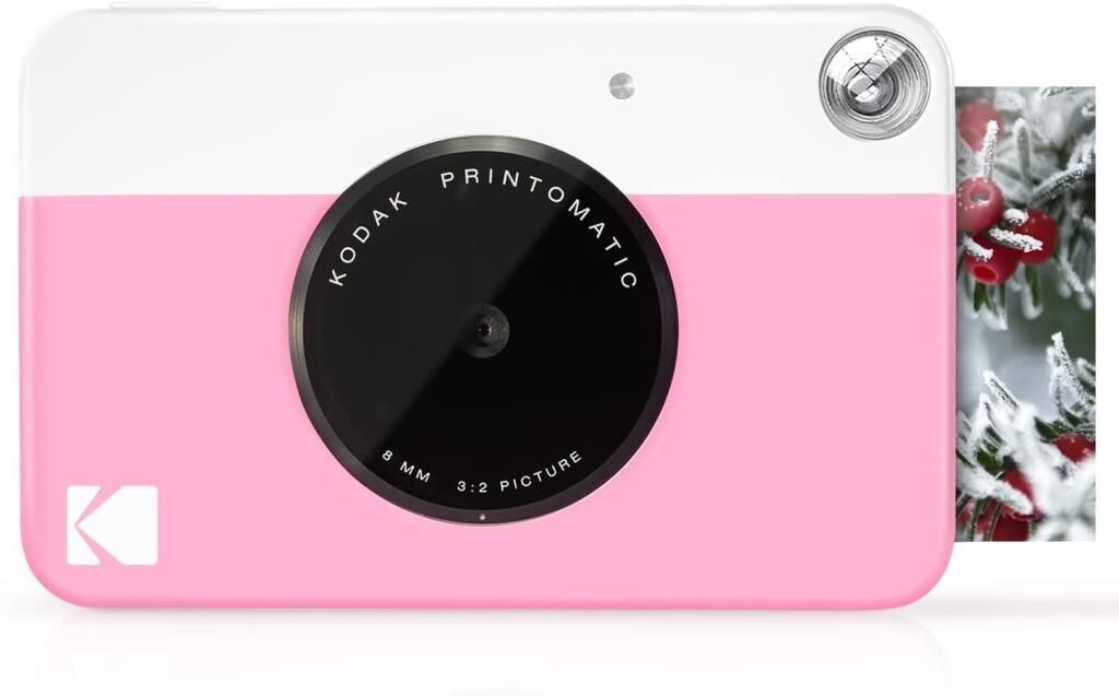 Cámara Instantánea Kodak Printomatic Rosa