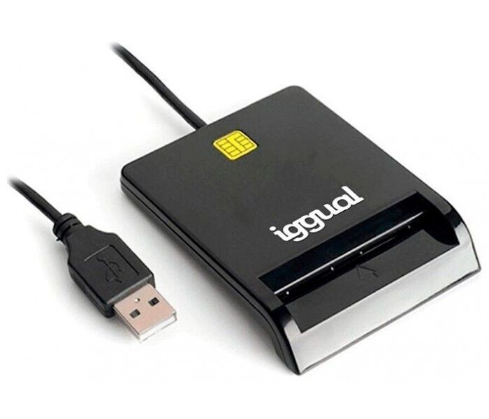LECTOR DE TARJETAS IGGUAL USB 2.0