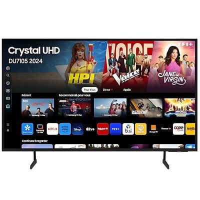 TV Samsung 43" TU43DU7105 - Crystal UHD 4K, Smart TV, con Bluetooth