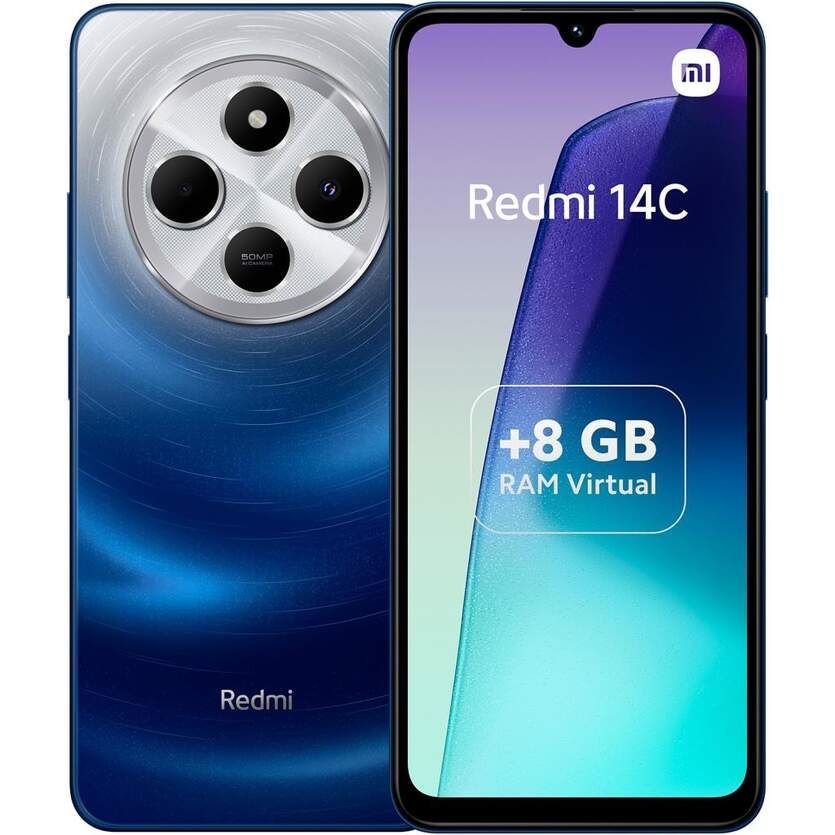 SMARTPHONE XIAOMI REDMI 14C BLUE 8+256GB