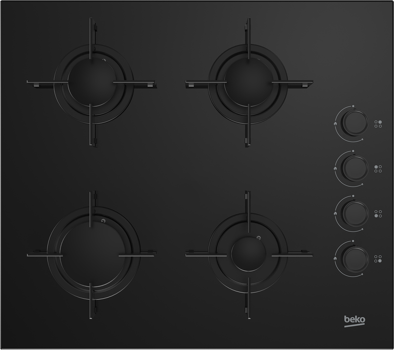 PLACA GAS BEKO  CRISTAL 64120