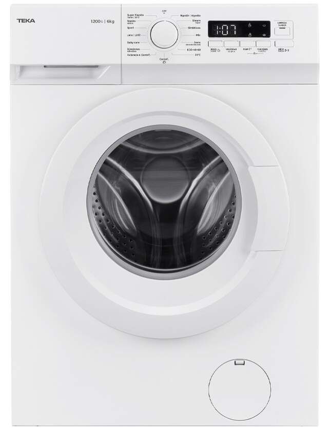 LAVADORA TEKA WMK10620 6KG BLANCO