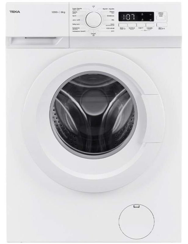 LAVADORA TEKA WMK10620 6KG BLANCO