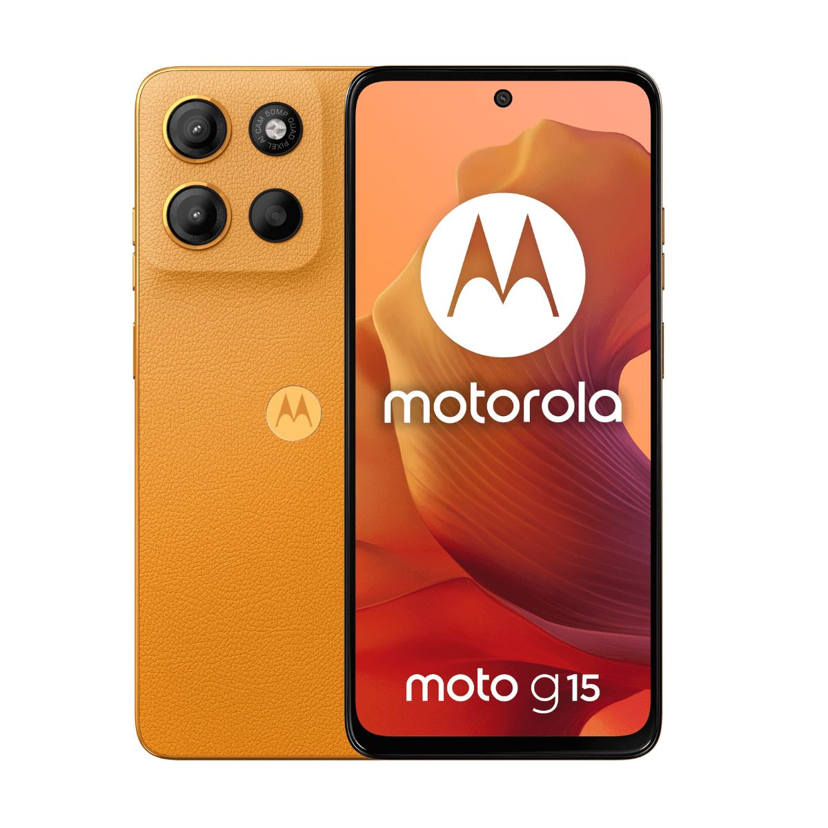 SMARTPHONE MOTOROLA G15 4G 8GB 256GB ORANGE SMARTPHONE MOTOROLA G15 4G 8GB 256GB ORANGE