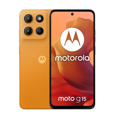 SMARTPHONE MOTOROLA G15 4G 8GB 256GB ORANGE SMARTPHONE MOTOROLA G15 4G 8GB 256GB ORANGE