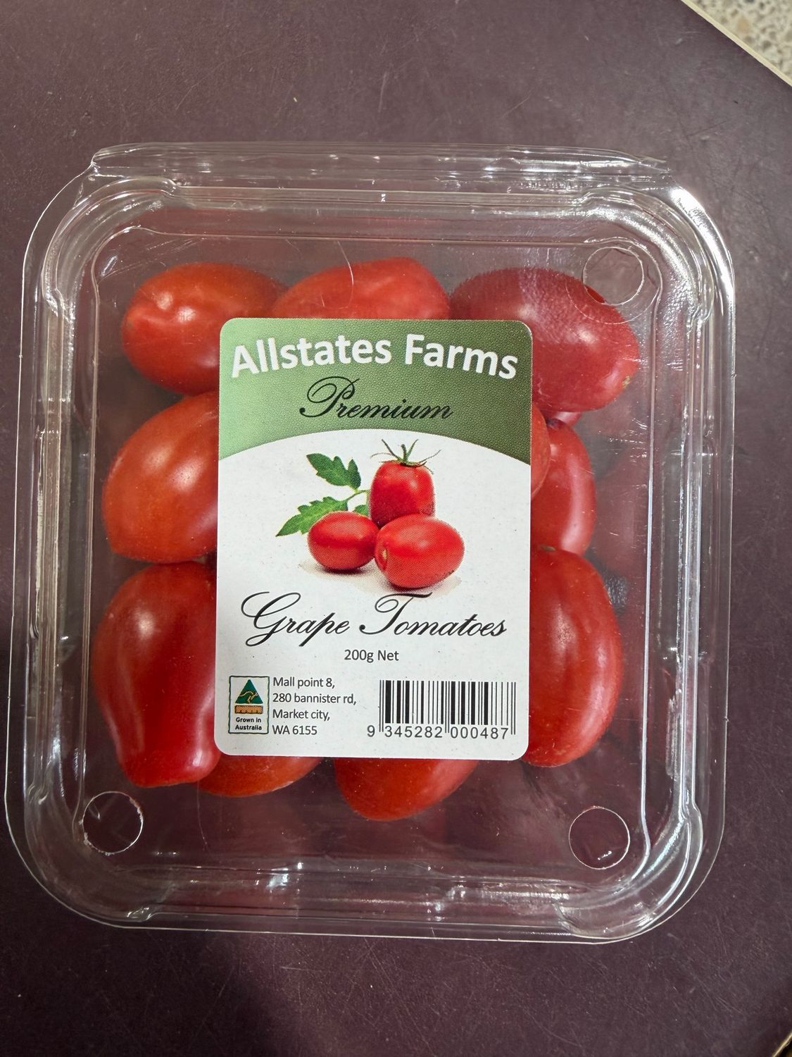 Tomato Grape Punnet Tomato Grape Punnet