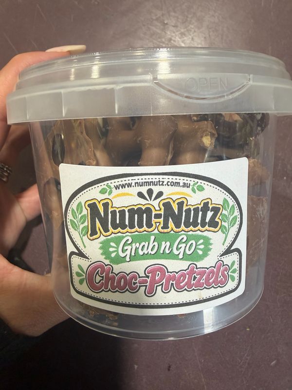 Choc Pretzels Num Nutz Choc Pretzels Num Nutz