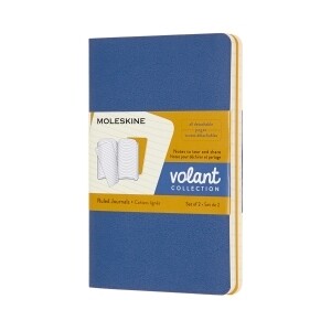 Moleskine Volant Amber Blue Ruled