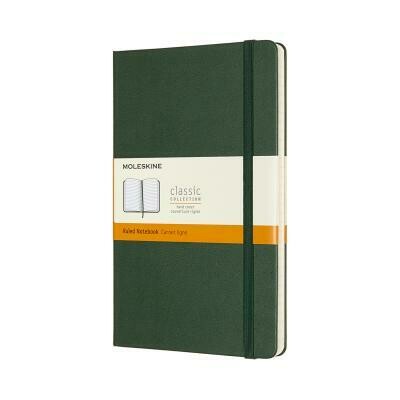 Moleskine Large Ruled Myrtle Green Moleskine Large Ruled Myrtle Green