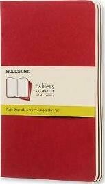 Large Cahier Plain Red