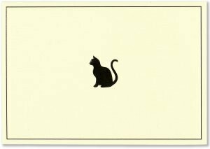 Black Cat Note Cards