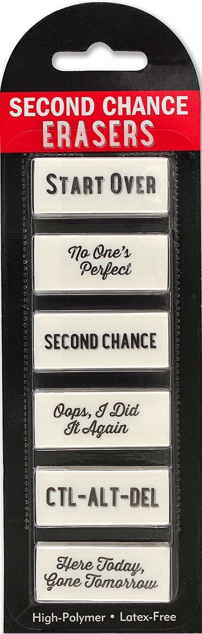 Second Chance Erasers