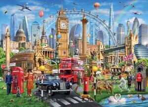 London 500 Piece Jigsaw Puzzle