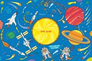 Solar System Kids' Floor Puzzle