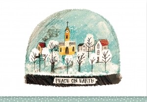 Village Snow Globe