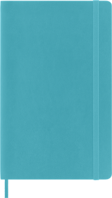 Moleskine Reef Blue Notebook Large Plain Soft