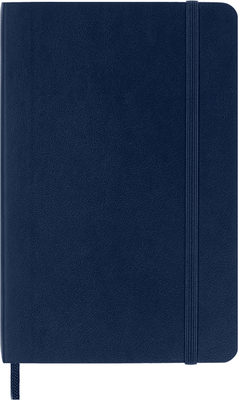 Moleskine Sapphire Blue Pocket Ruled Notebook Soft