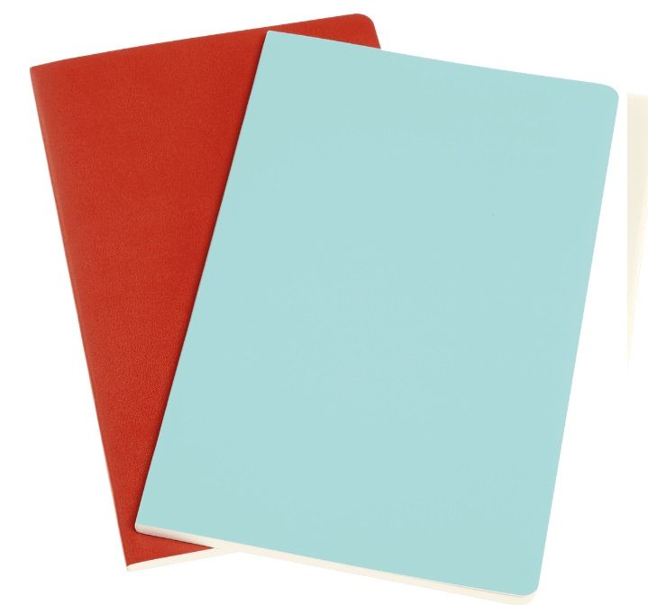 Moleskine Volant Coral Orange Large Plain