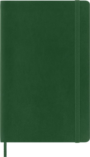 Moleskine Large Plain Softcover Notebook: Myrtle Green Moleskine Large Plain Softcover Notebook: Myrtle Green