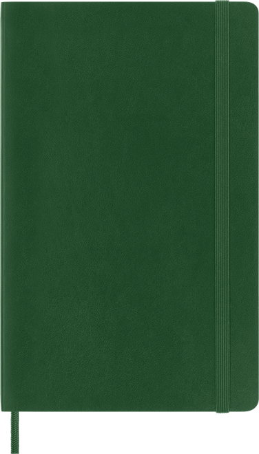 Moleskine Large Ruled Softcover Notebook: Myrtle Green